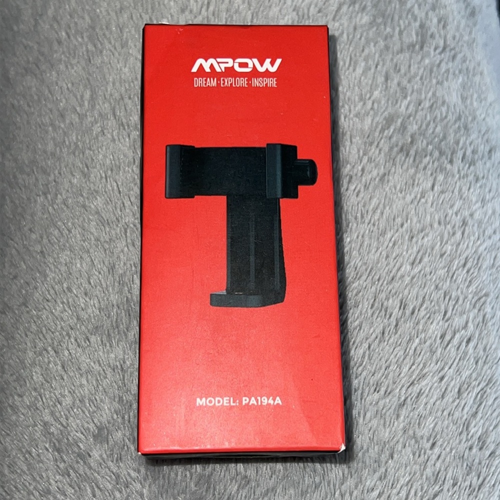 Mpow Universal SmartPhone Tripod Mount-holder with V5 Bluetooth Remote PA194A